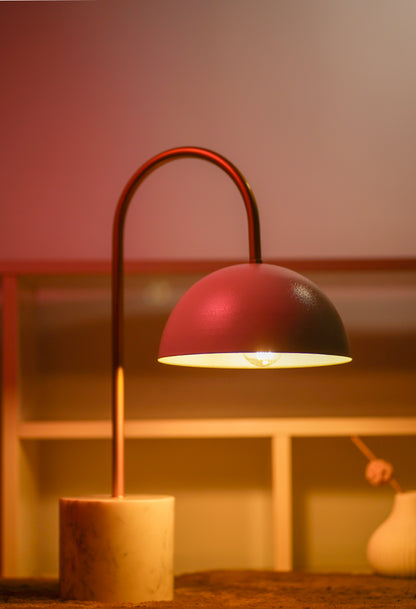 Garnish's StoneLit Marble Table Lamp