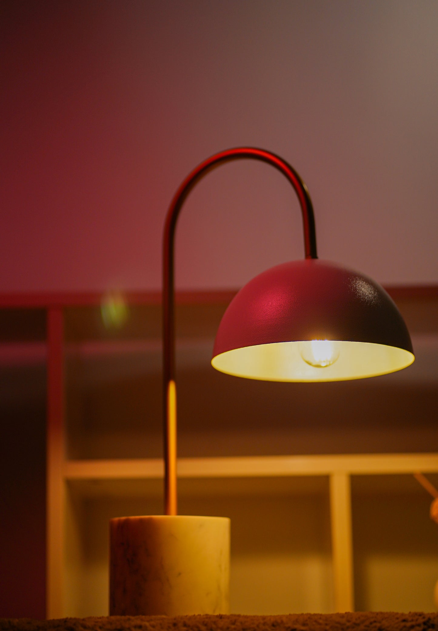Garnish's StoneLit Marble Table Lamp