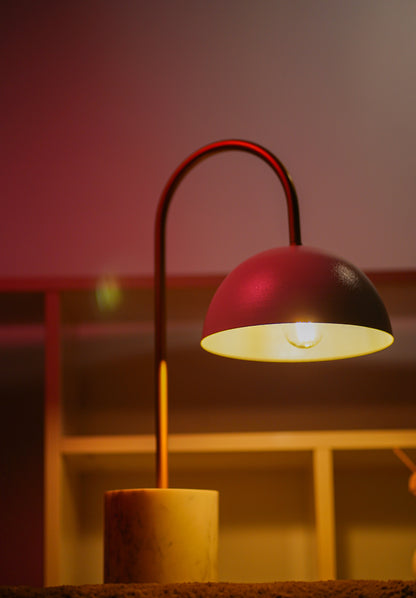 Garnish's StoneLit Marble Table Lamp