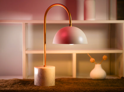Garnish's StoneLit Marble Table Lamp