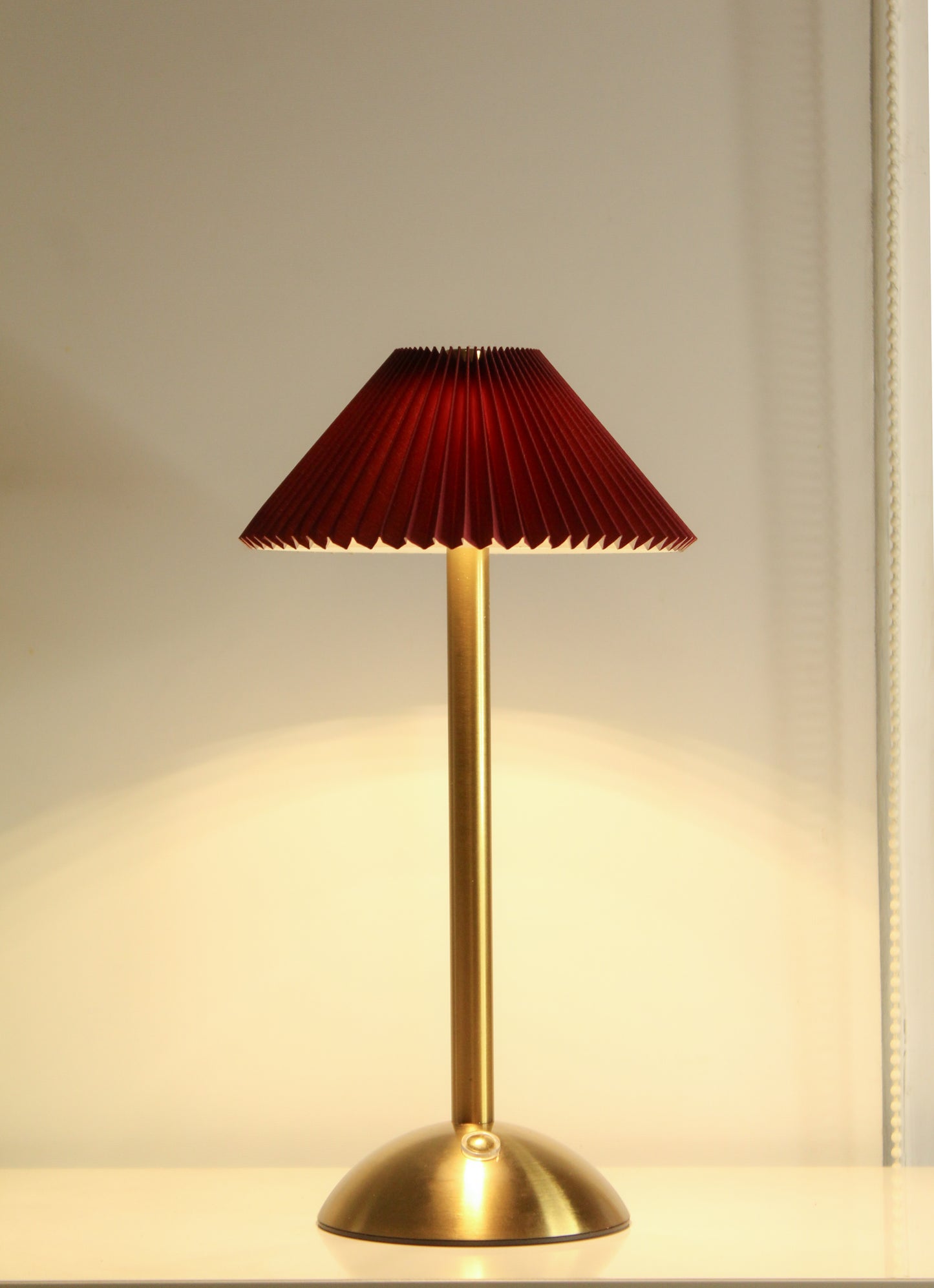 The Velvet Kasa Metal Lamp -Velvet Kasa minimalist cordless metal lamp with a timeless silhouette for contemporary interiors.