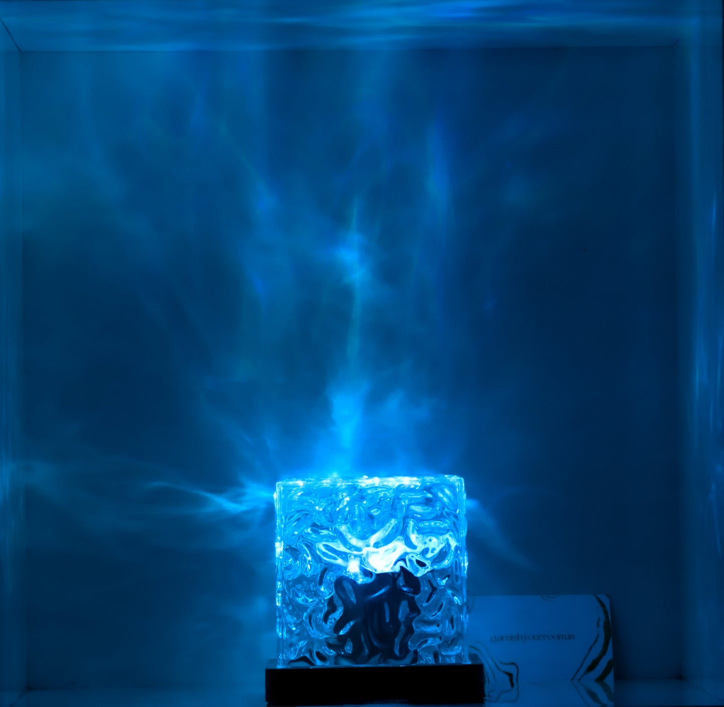 ROTIATING WATER RIPPLE ROOM AURA LAMP