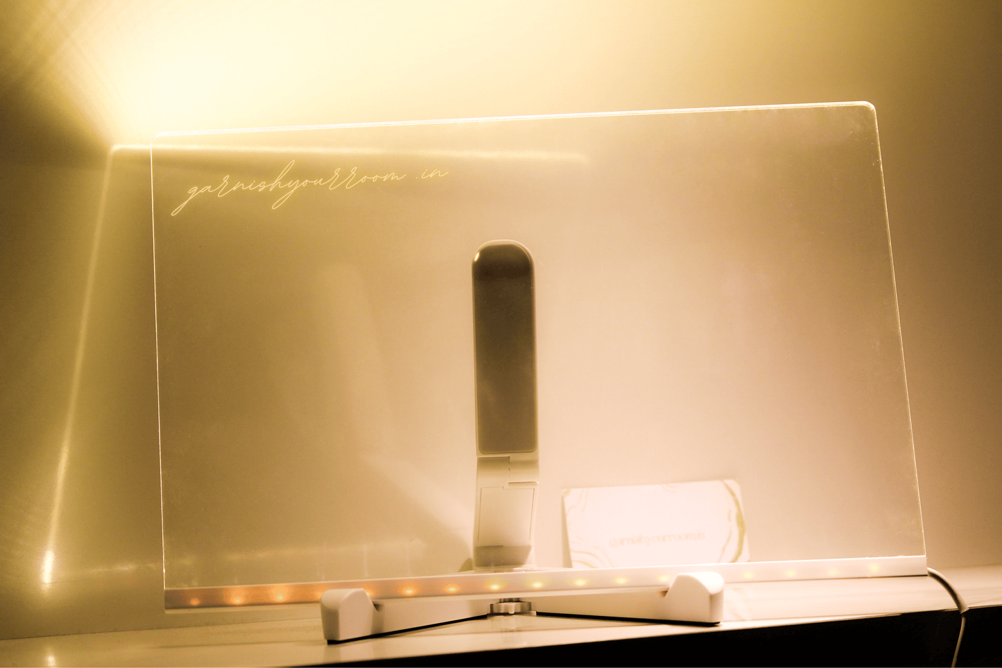 WRITING ACRYLIC REWRITABLE GLOW FRAME
